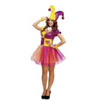 Costume de bouffon pour femmes