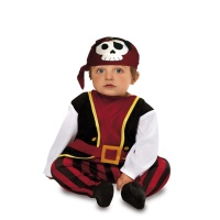 Costume de pirate pour bébé avec écharpe