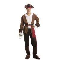 Costume de pirate des Caraïbes pour homme