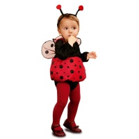 Costume de bébé coccinelle rouge