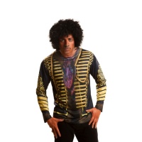 Costume Jimi Hendrix T-shirt avec bandana