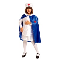 Costume d'infirmière avec cape pour filles