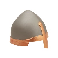 Casque médiéval en argent