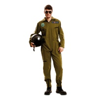 Costume de pilote de chasse pour homme