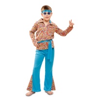 Costume de hippie psychédélique pour enfants