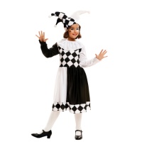 Costume d'arlequin pour filles