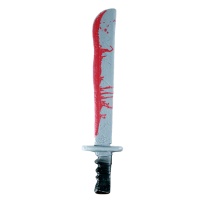 Machette d'assassin sanglante - 44 cm