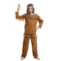 Costume indien en velours pour enfants