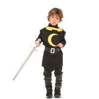 Costume médiéval noir pour enfants