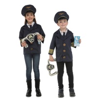 Costume de pilote pour enfants avec accessoires