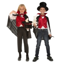 Costume de magicien pour enfants avec accessoires