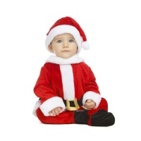 Costume de Père Noël avec combinaison et chapeau pour bébés