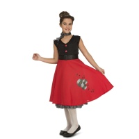 Costume de fille Ye-Ye pour les filles