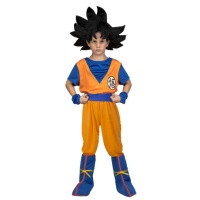 Costume Son Goku avec accessoires dans une boîte pour enfants