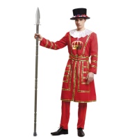 Costume de soldat anglais Beefeater pour hommes