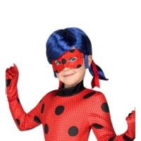 Perruque et masque de coccinelle pour enfants