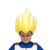 Perruque Saiyan Vegeta dans une boîte pour enfants