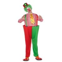 Costume de clown drôle pour les hommes
