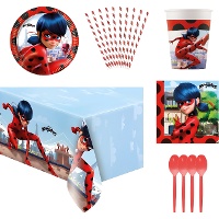 Pack de fête Ladybug - 8 personnes