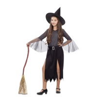 Costume de sorcière argentée pour filles