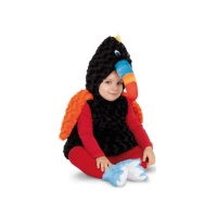 Costume de bébé toucan en peluche