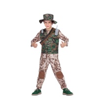 Costume militaire de camouflage pour enfants