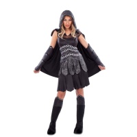 Costume de guerrier sombre pour femmes