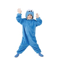 Costume de Cookie Monster de la rue Sésame pour enfants