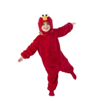 Costume d'Elmo de la rue Sésame pour enfants