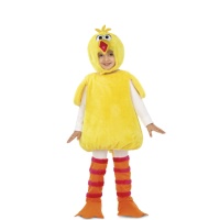 Costume de poulet Caponata de la rue Sésame pour enfants