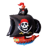 Globe du bateau pirate 103 x 78 cm