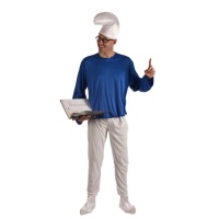 Costume de lutin bleu pour hommes