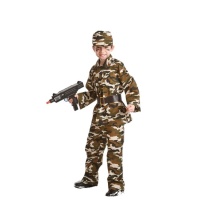 Costume de soldat camouflé pour enfants