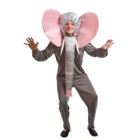 Costume d'éléphant avec capuche pour adultes