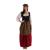 Costume de serveuse pour femmes