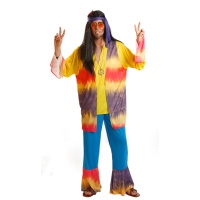 Costume de hippie des années 70 pour hommes
