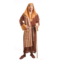 Costume de saint Joseph marron pour hommes