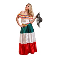 Costume de mariachi blanc pour femmes