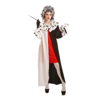 Costume de dalmatien maléfique pour les femmes