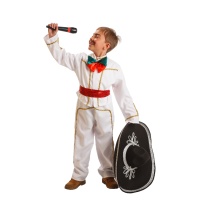 Costume de mariachi blanc pour enfants