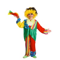 Costume de clown à pois pour enfants