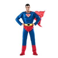 Costume Superman avec cape pour hommes