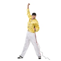 Freddie Mercury Adult Fancy Dress Costume