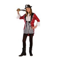 Costume de pirate corsaire anglais pour filles