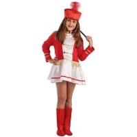 Costume de majorette artistique pour filles