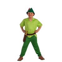 Costume vert d'enfant perdu pour enfants
