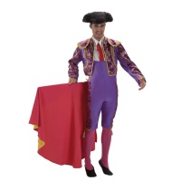 Costume de torero lilas pour homme