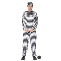 Costume de prisonnier pour hommes