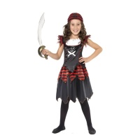 Costume de pirate-boucaneur pour filles