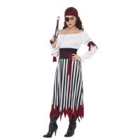 Costume de pirate Corsaire pour femme